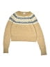 Crewcuts Chevron-herringbone Tan Pullover Sweater Size 12 - 13 - photo 1