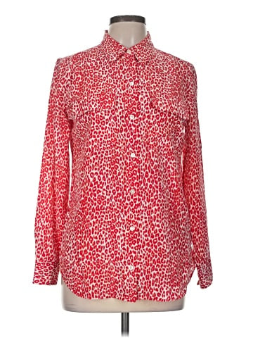 Equipment Long Sleeve Button-Down Shirt (view 1)