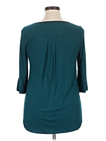 Alfani 3/4 Sleeve T-Shirt (view 2)