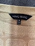 MING WANG Gold Tan Pullover Sweater Size M - photo 7