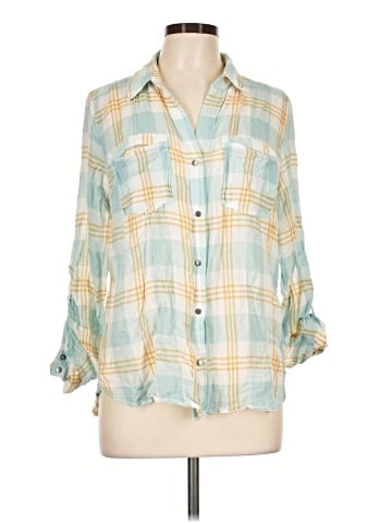 Kut from the Kloth 3/4 Sleeve Button-Down Shirt (view 1)