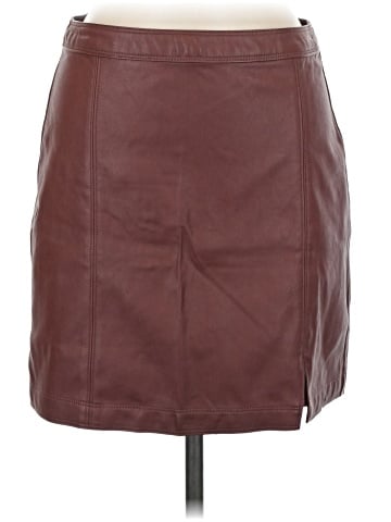 Abercrombie & Fitch Faux Leather Skirt (view 1)