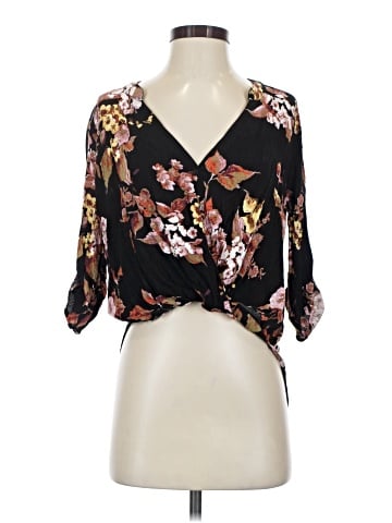 Lulus 3/4 Sleeve Blouse (view 1)