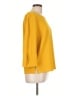 Green Envelope Yellow 3/4 Sleeve Top Size L - photo 4