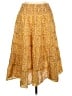 Max Studio Paisley Yellow Casual Skirt Size L - photo 1