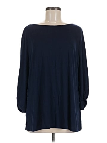 Liz Claiborne 3/4 Sleeve T-Shirt (view 1)
