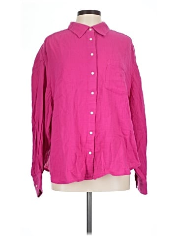 Gap Long Sleeve Button-Down Shirt (view 1)