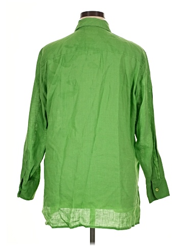Elisabeth by Liz Claiborne 3/4 Sleeve Button-Down Shirt (view 2)