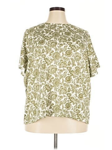 Lands' End Short Sleeve Blouse (view 1)