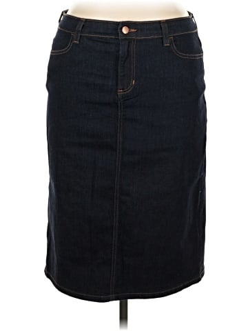 Eileen Fisher Denim Skirt (view 1)