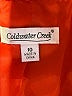 Coldwater Creek Tweed Orange Jacket Size 10 - photo 6