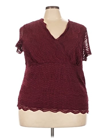 Lane Bryant Short Sleeve Top (view 1)
