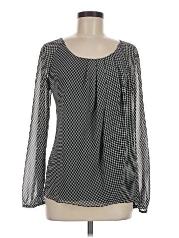 AK Anne Klein Long Sleeve Blouse (view 1)