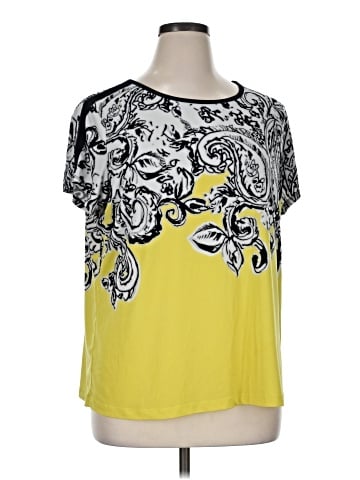 Susan Graver Short Sleeve T-Shirt (view 1)