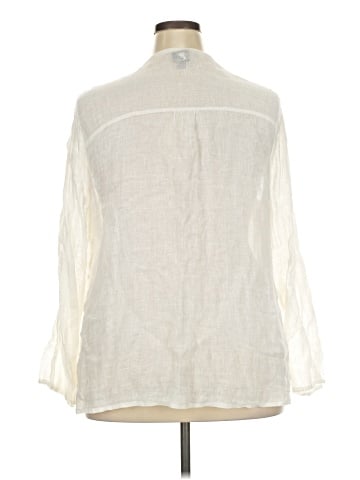 Eileen Fisher Long Sleeve Blouse (view 2)