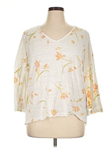wonderly 3/4 Sleeve Top (view 1)