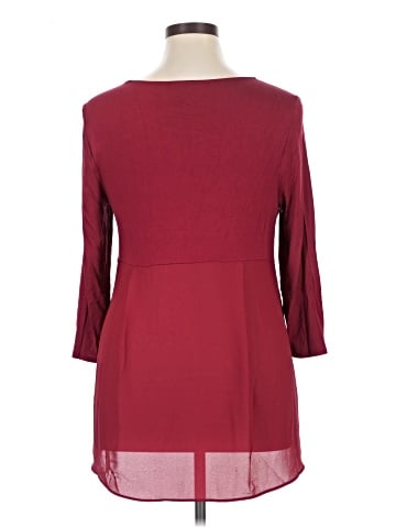 Alfani 3/4 Sleeve T-Shirt (view 2)