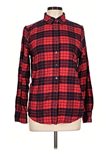 Lands' End Long Sleeve Button-Down Shirt (view 1)
