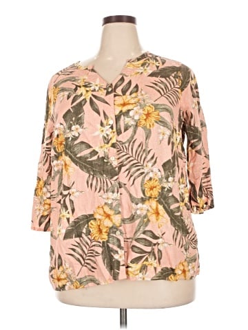 D&Co. 3/4 Sleeve Blouse (view 1)