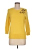 Talbots Yellow Pullover Sweater Size Med Petite - photo 1
