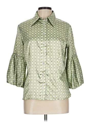 Metrostyle 3/4 Sleeve Blouse (view 1)