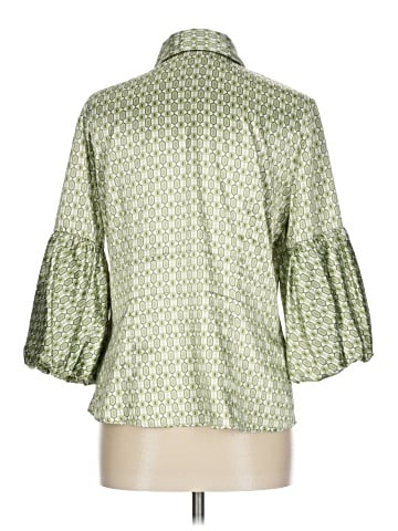 Metrostyle 3/4 Sleeve Blouse (view 2)
