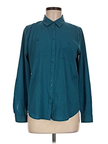 Roz & Ali Long Sleeve Blouse (view 1)