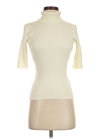 Cable & Gauge Turtleneck Sweater (view 1)