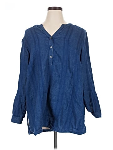 Purejill 3/4 Sleeve Blouse (view 1)
