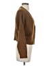 Double Zero Solid Brown Cardigan Size S - photo 4