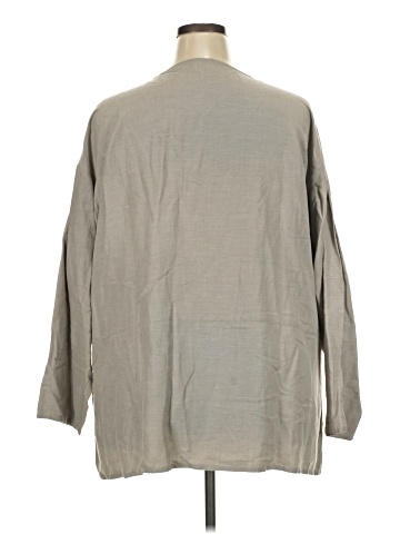 Eileen Fisher Long Sleeve Blouse (view 2)