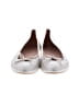 Stuart Weitzman Metallic Silver Flats Size 9 1/2 - photo 2