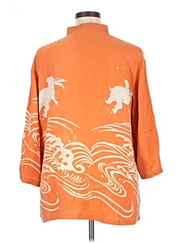 Citron Santa Monica Collection Long Sleeve Button-Down Shirt (view 2)