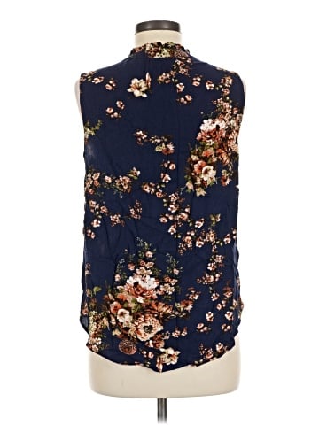 Pink Clover Sleeveless Blouse (view 2)