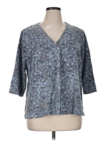 Purejill 3/4 Sleeve Blouse (view 1)