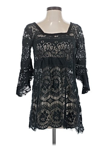 Free People 3/4 Sleeve Blouse (view 1)