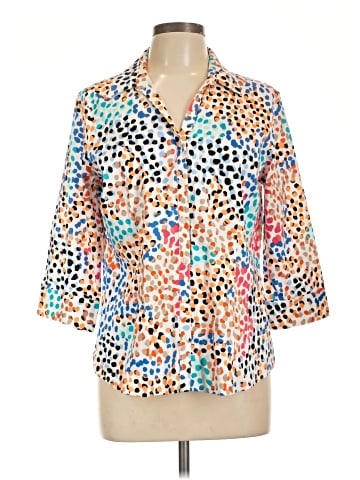 Dana Buchman 3/4 Sleeve Blouse (view 1)