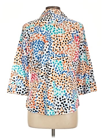 Dana Buchman 3/4 Sleeve Blouse (view 2)