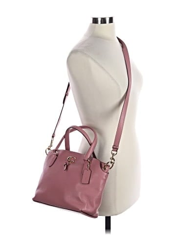 Coach Factory Leather Satchel (view 2)