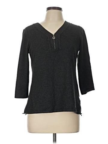 Cable & Gauge Pullover Sweater (view 1)