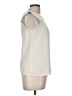Zara Basic Ivory Sleeveless Blouse Size M - photo 4