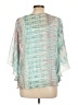 Ruby Rd. 100% Polyester Teal 3/4 Sleeve Blouse Size L - photo 2