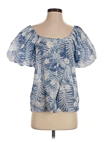 Caslon Short Sleeve Blouse (view 1)
