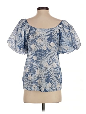 Caslon Short Sleeve Blouse (view 2)