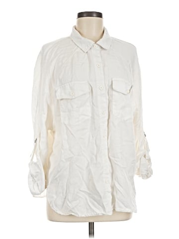 Risen 3/4 Sleeve Button-Down Shirt (view 1)