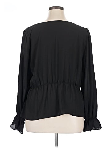ELOQUII Long Sleeve Blouse (view 2)
