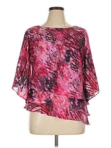 Alex Evenings 3/4 Sleeve Blouse (view 1)