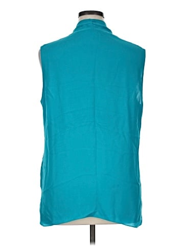 Elie Tahari Sleeveless Silk Top (view 2)
