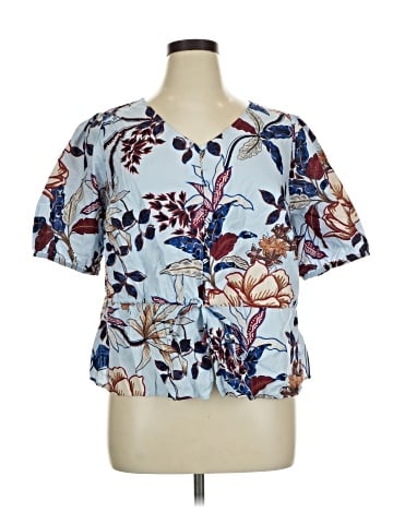 Talbots Short Sleeve Blouse (view 1)