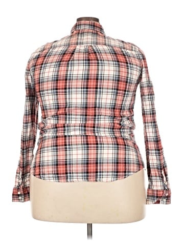 St. John's Bay Long Sleeve Button-Down Shirt (view 2)